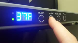 Change temperature on a SmartFridge