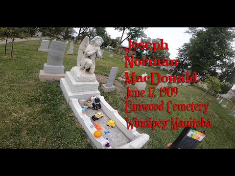 The Kid of Elmwood Cemetery Winnipeg Manitoba Canada