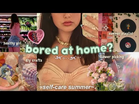 LEVEL UP YOUR SUMMER ☀ fun & productive at-home self-care rituals