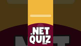 Interview question for .NET Core #education #learning #quiz #core #dotnet #challenge #interviews