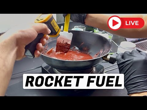 Casting Rocket Fuel! (Livestream)