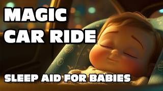 Baby Sleep Sounds | Calming Car Ride White Noise for Restful Sleep | 10 Hours