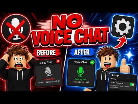 How to Fix Voice Chat Disappeared in Roblox (2026)