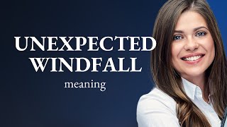 Understanding "Unexpected Windfall": A Guide to Sudden Fortunes