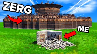 They raided my 2x1 so I Zerged them - Rust Zerg