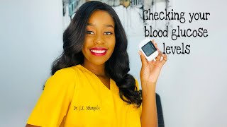 Performing a Hemoglucotest (HGT) to measure blood glucose levels || OWN YOUR HEALTH E5
