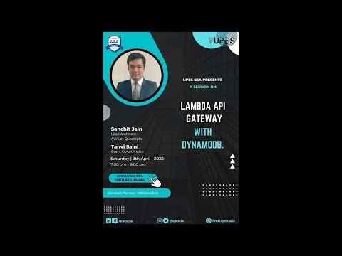 LAMBDA API GATEWAY WITH DYNAMODB