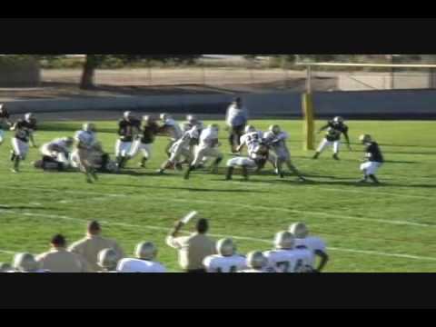 Running Back 2008 Brennen Blevins #24 Falcon C team vs canon city 08