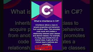 What is inheritance , Difference between throw & throw ex, purpose of using ?  #coding #ai #csharp