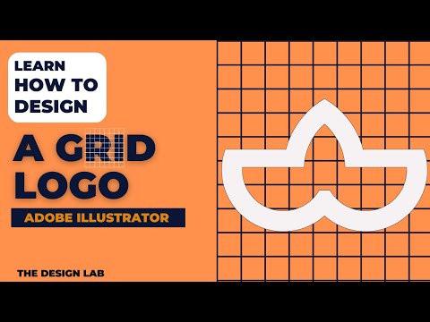 Learn How To Design Grid Logo in Adobe illustrator