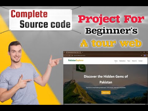 HTML & CSS Tour Website Source Code | Free Responsive Travel Website Template
