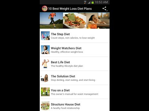 10 Best Weight Loss Diet Plans Mobile App for Android Devices