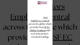 Popular Computer Training Institutes For SAP Success Factors in Hyderabad- Canada | USA | Bangalore