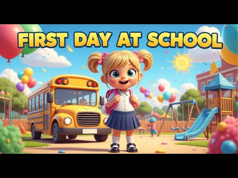 Lily’s First Day at School | Fun Kids Story | Bedtime Story for Children
