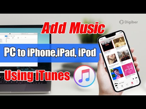 Add Music from PC to iPhone, iPad, iPod using iTunes [Easy Guide]