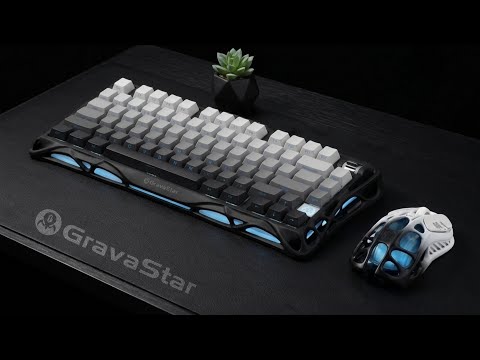 My Cyberpunk-Themed Gaming Gear | GravaStar Mercury K1 Keyboard & M1 Pro Mouse