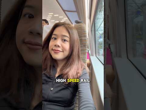 🇨🇳China’s high speed rail😍 Different types of seats!!! #chinatravel #visitchina