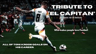 Toni Kroos - All of Kroos Goals in His Career - Leverkusen, Munchen, Real Madrid, Germany