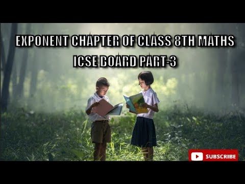 Class 8th ICSE | Selina Maths | Ch-2 Exponents (Powers) | Ex-2 (A) @tutorlee24