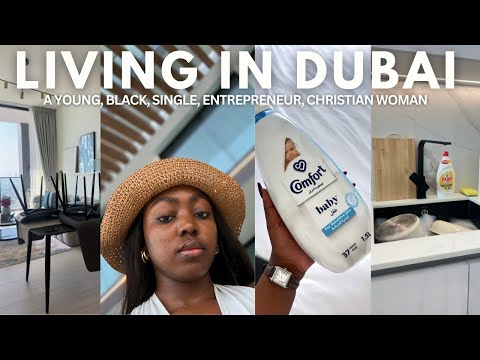 Life in Dubai - deep cleaning my apartment, skincare, baking (a *christian* woman in her 20s)
