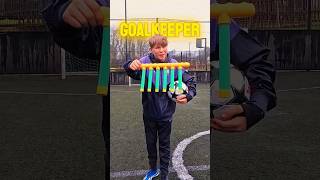 Striker VS goalkeeper reflex test!