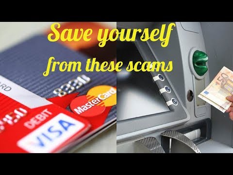 How to save from online phone credit & debit card atm scams, frauds, hacking VDO