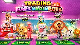 Admin Abuse + Update & Trading Live In Steal A Brainrot #stealabrainrot #roblox #livestream