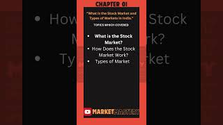 CHAPTER 01 #marketmastery #stockmarket #financeeducation #beginnerinvesting #learntoinvest