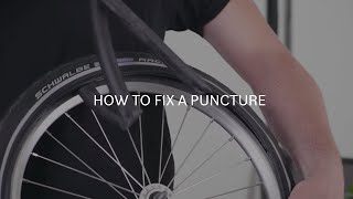 How to fix a Puncture on a Brompton