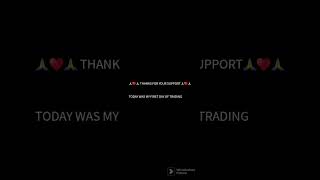 First trading day journey of my life has started today !! JAI SHREE RAM . DAY -1