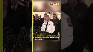 #watch: No Survivors in Washington DC plane crash: Officials | NewsX