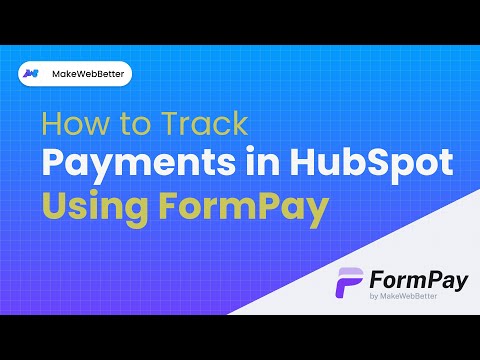 Track payments done through Stripe in HubSpot | FormPay