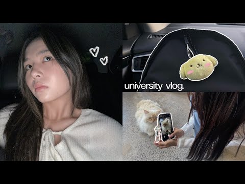 busy uni vlog 📓 assignment stressing, visiting a cat cafe, dog birthday & more