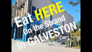 The Strand Galveston, TX Review Dog friendly Restaurant