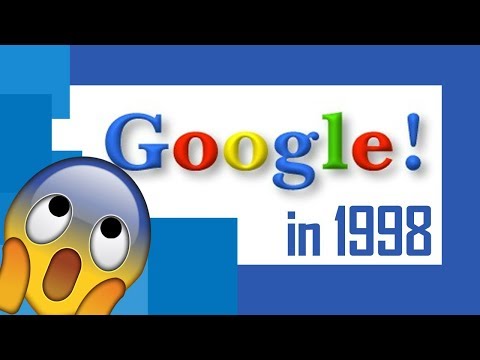 GOOGLE IN 1998...