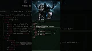 Image using html css and JavaScript #webdesign #coding #programming #shorts