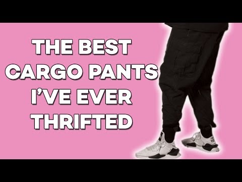 The Best Thrifted Techwear Cargos