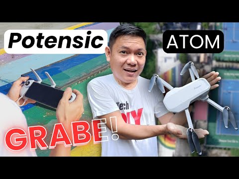 POTENSIC ATOM | 3-AXIS GIMBAL | 4K CAMERA | FULL REVIEW | FLIGHT TEST | #POTENSIC COLLABORATION