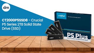Crucial P5 2TB NVMe M.2 SSD - Blazing Fast Storage with AES-256 Encryption