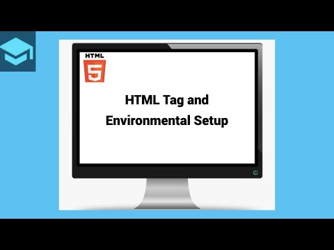 HTML Tag and Environmental Setup︱Episode 2