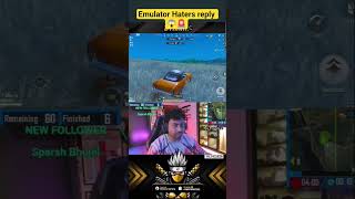 dynamo reply for emulator Haters😱🚨 #shorts #bgmi