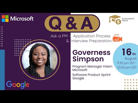 Live Q&A - Program Manager Intern at Microsoft