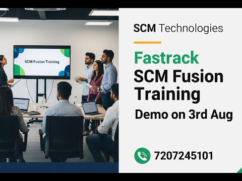 SuperFast Oracle Fusion SCM AI & Redwood Training | Live on Aug 2nd at 8 AM!