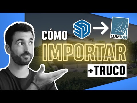 🚀[HAZ ESTO] para IMPORTAR MODELOS 3D a LUMION (+TRUCO!!!)☑️ OPTIMIZAR con Sketchup 🔥 Masterclass #2