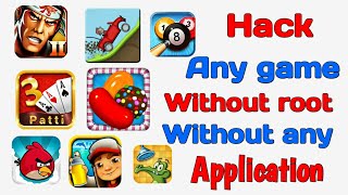 [no root] Hack any game | without any application 2017