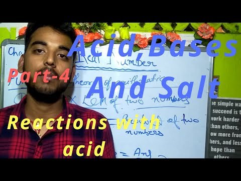 Acid,Base and Salt class 10 science cbse !04।#NCERT