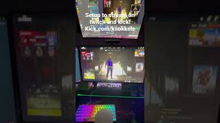 Multi stream setup! #kickstreamer #kickstreaming #pubg #gaming #dailystreams #twitchclips #pubg