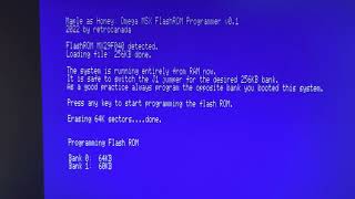 Omega MSX2+ FlashROM Tool