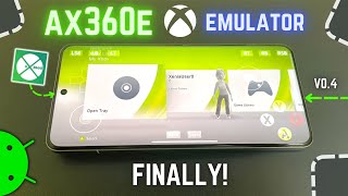 Finally! Play Xbox 360 Games on Android with AX360E Emulator