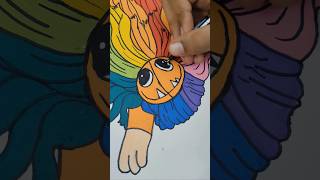 Drawing Yarnaby from Poppy Playtime Ch 4 💯🌈#drawing #yarnaby#poppyplaytimechapter4 #fyp #shorts#art